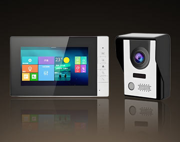 不刷卡可视对讲门铃AJL-74XSK6